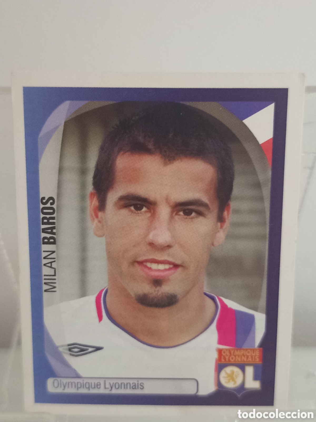 Cromos de F&uacute;tbol: ❇️ CROMO ⚽ BAROS OLYMPIQUE DE LYON 2007 2008 07 08 UEFA CHAMPIONS LEAGUE PANINI SIN PEGAR ❇️