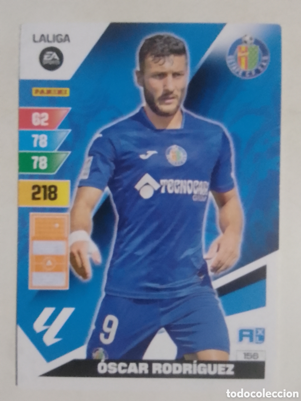 Cromos de F&uacute;tbol: Adrenalyn XL 2023-24 n&deg; 156 &Oacute;scar Rodr&iacute;guez &bull; Getafe.