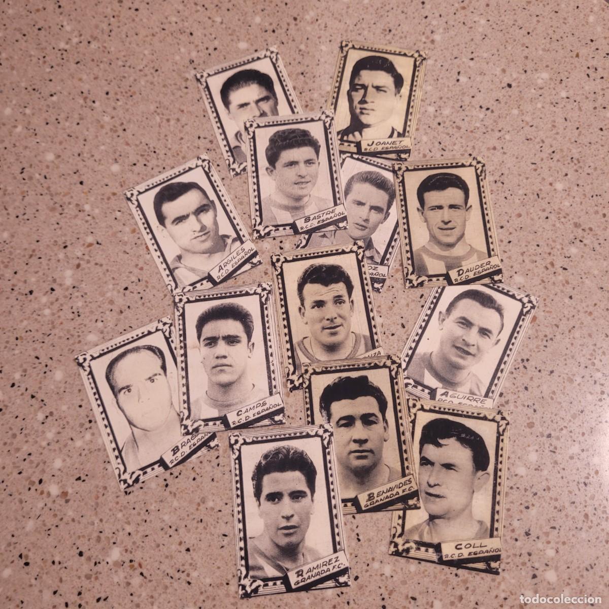 Cromos de F&uacute;tbol: LOTE 12 CROMOS DE FHER 1959. LEER COMENTARIOS