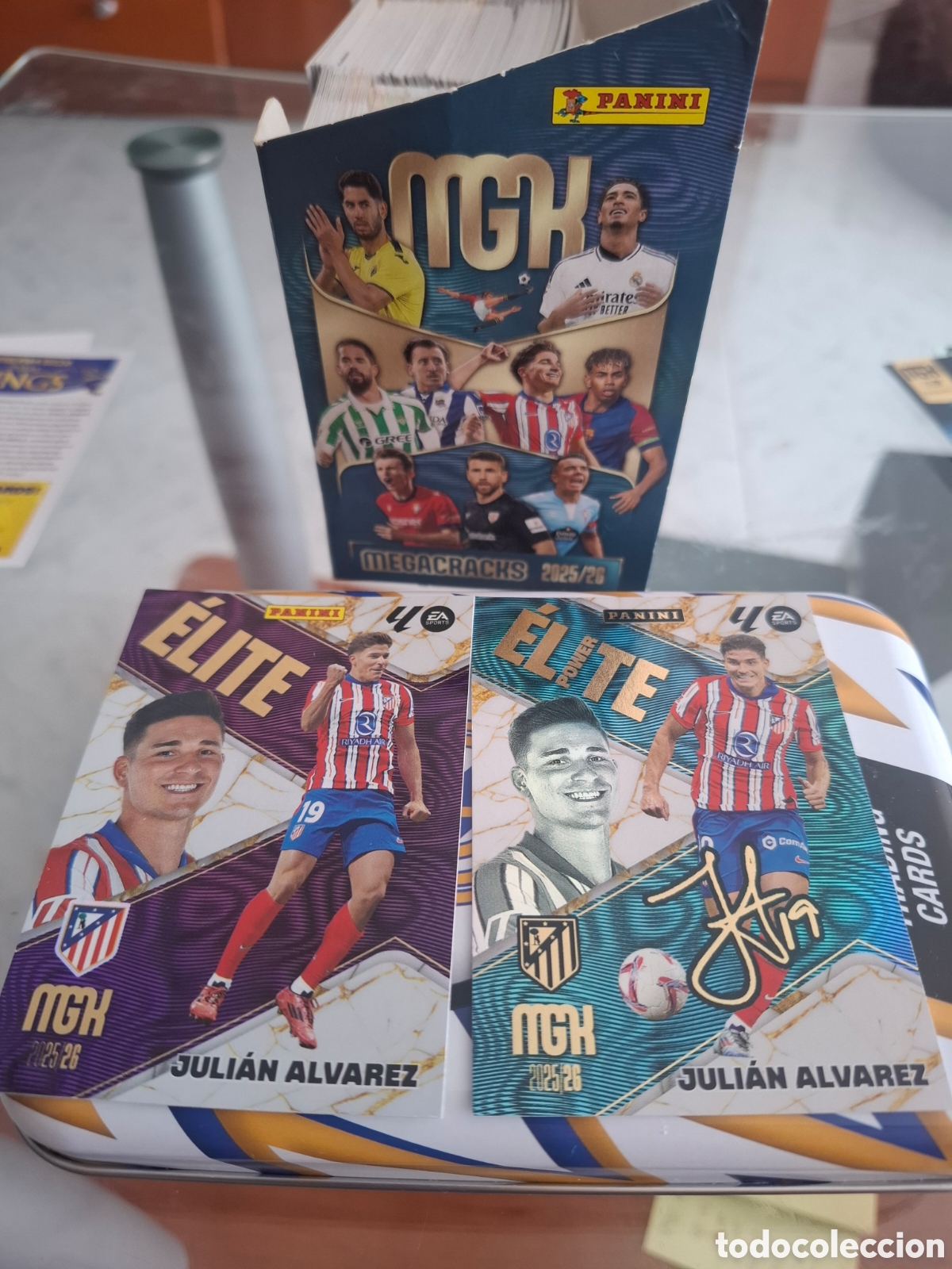 Cromos de F&uacute;tbol: Lote Julian Alvarez Megacracks 25 26