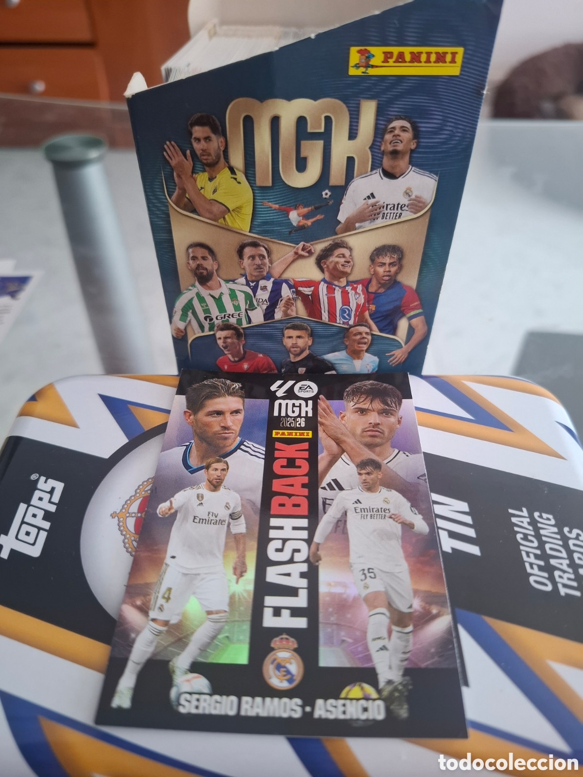 Cromos de F&uacute;tbol: Flashback Sergio Ramos Asencio 25 26 Megacracks
