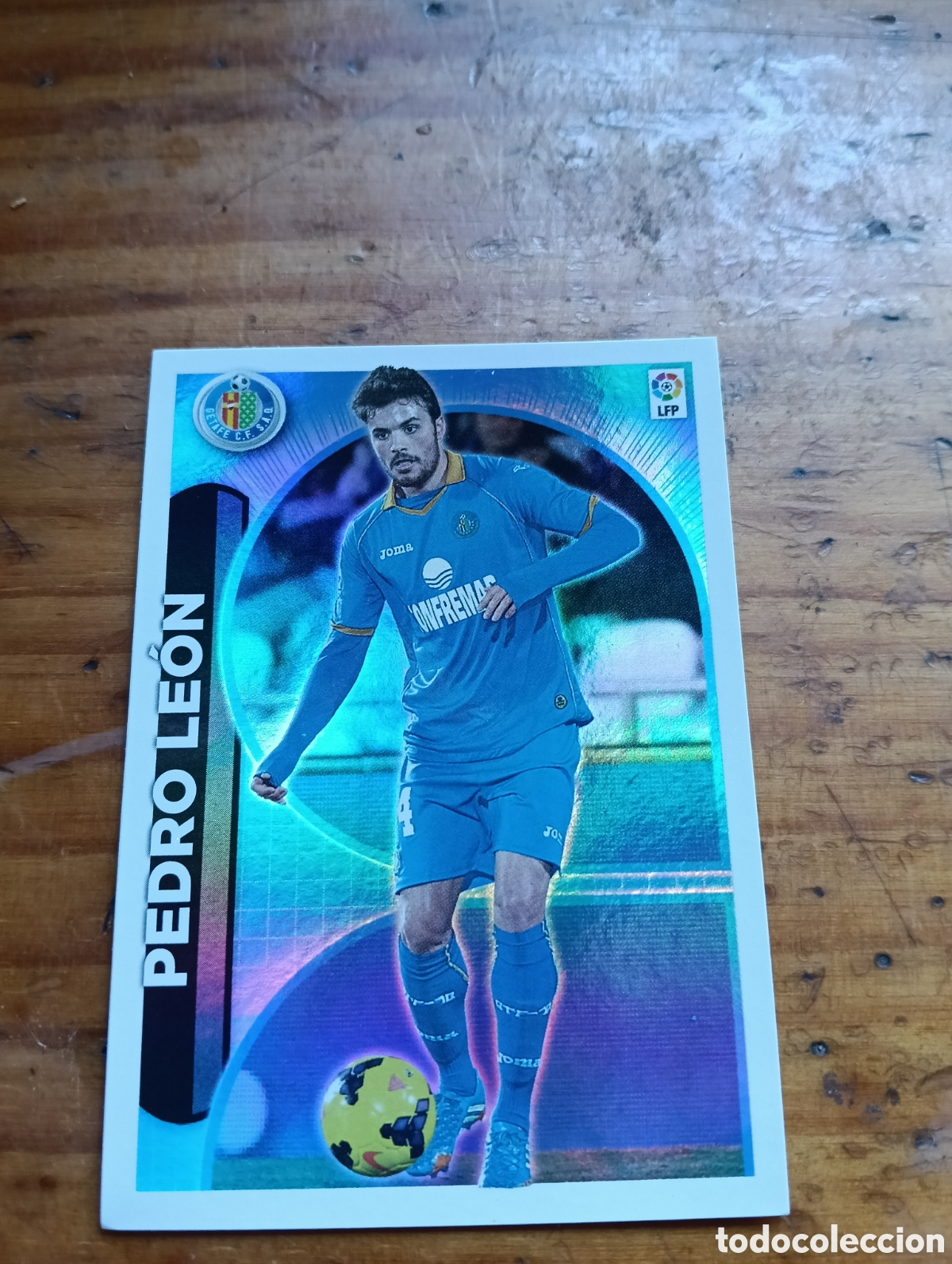 Cromos de F&uacute;tbol: Cromo N&deg; 25 Pedro Le&oacute;n (Getafe C.F) LaLiga Este 2014-15 Panini