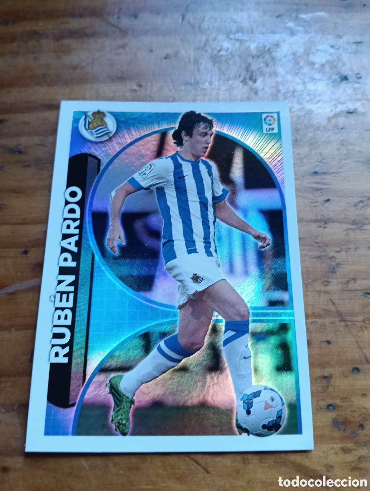 Cromos de F&uacute;tbol: Cromo N&deg; 25 Rub&eacute;n Pardo (Real Sociedad) LaLiga Este 2014-15 panini