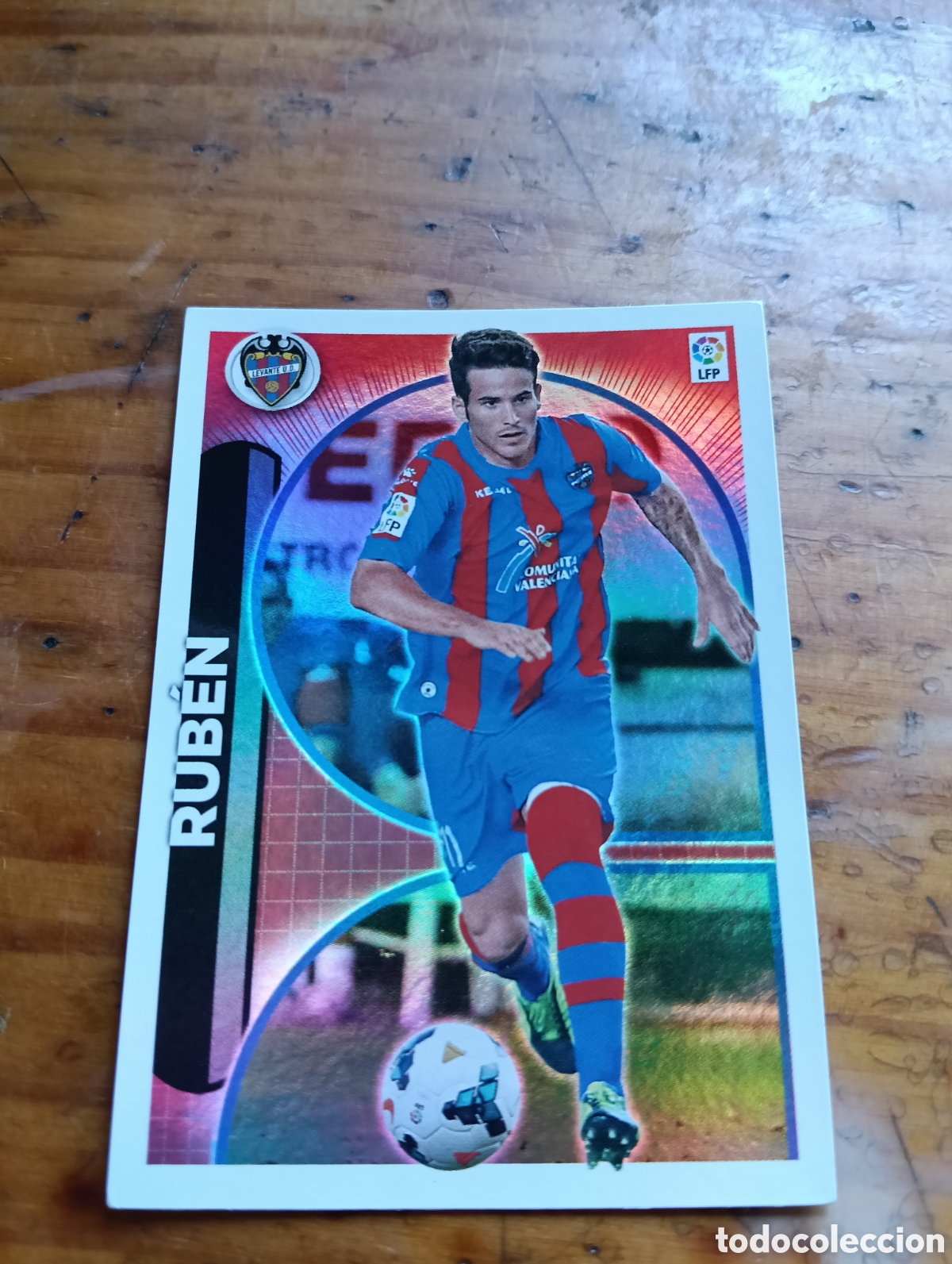 Cromos de F&uacute;tbol: Cromo N&deg; 25 Rub&eacute;n (Levant&eacute; U.D) LaLiga Este 2014-15 panini