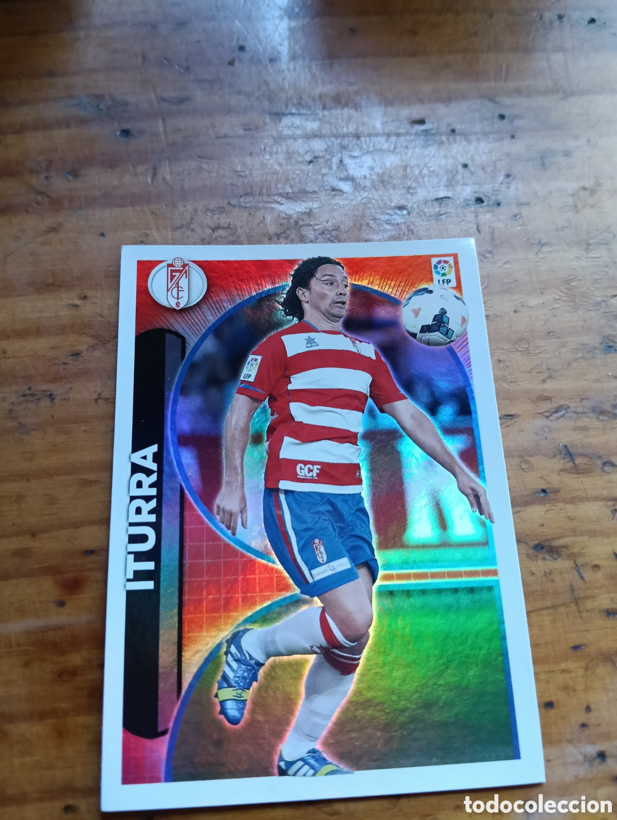 Cromos de F&uacute;tbol: Cromo N&deg; 25 Iturra (Granada C.F) LaLiga Este 2014-15 Panini