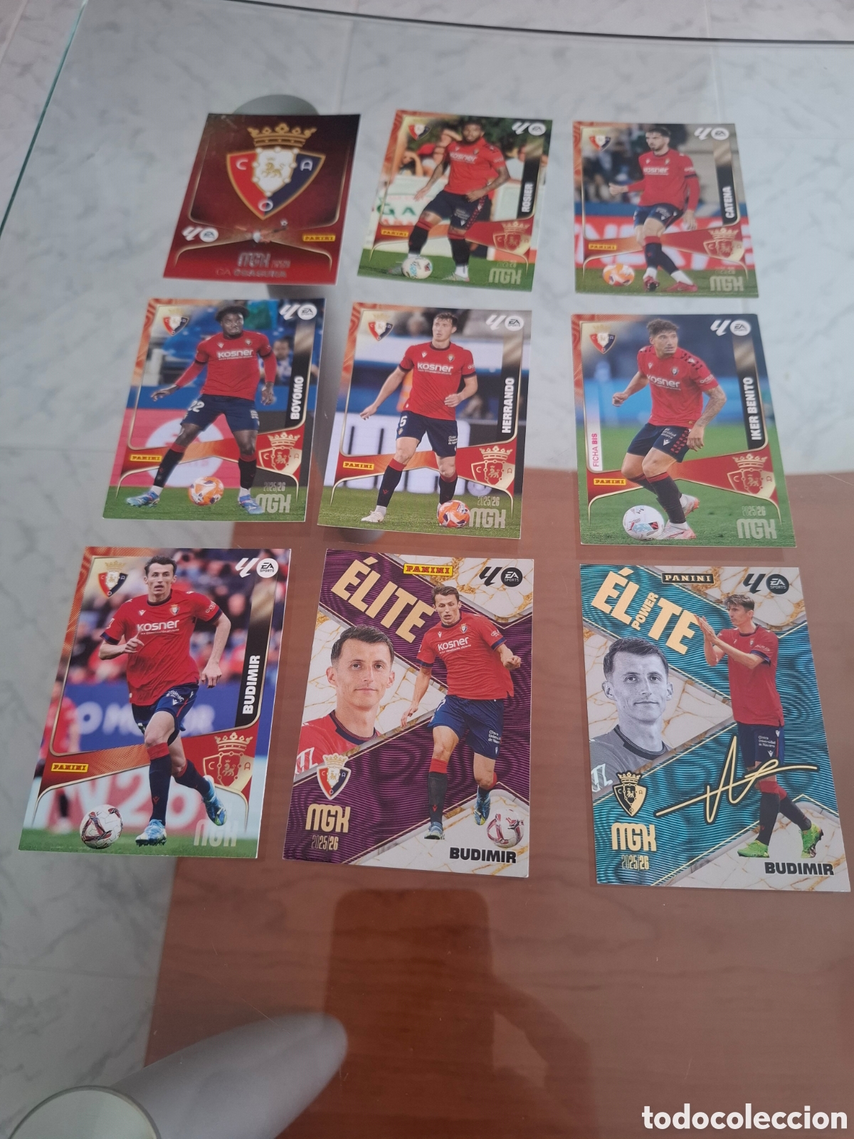 Cromos de Futebol: Lote CA Osasuna Megacracks 25 26