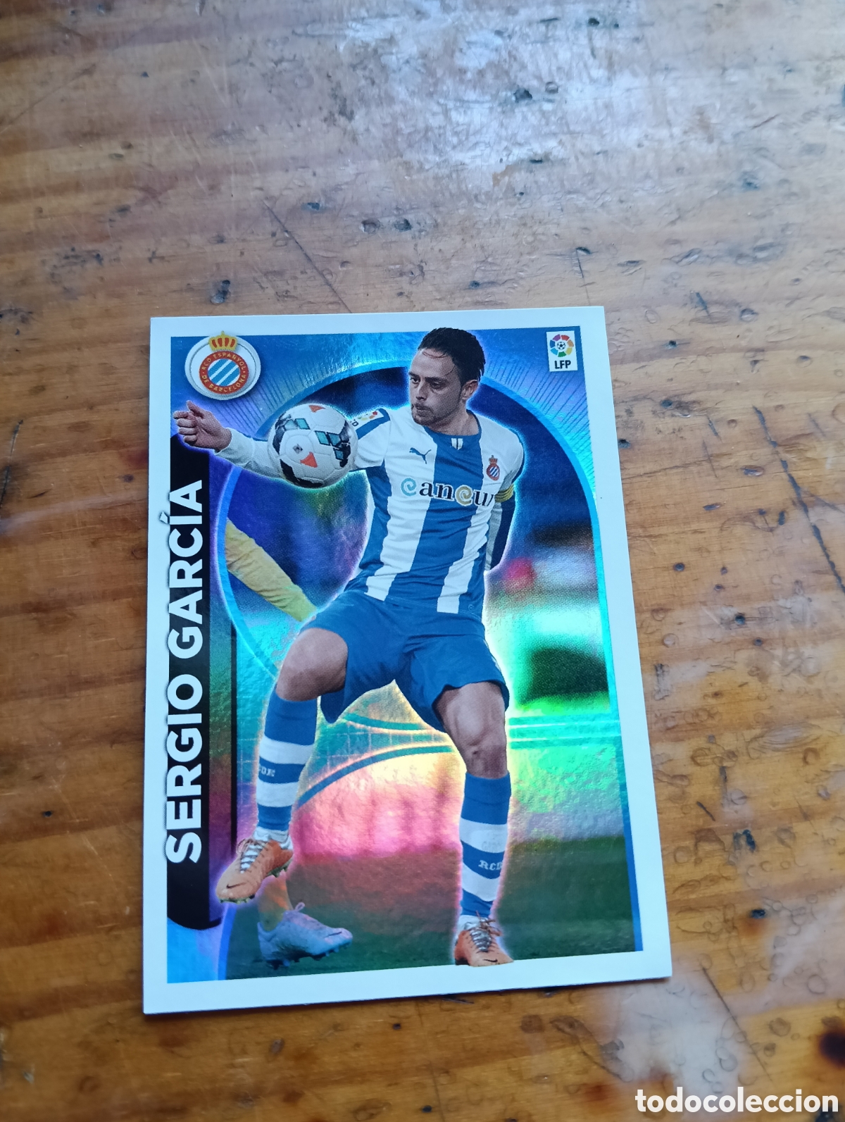 Cromos de F&uacute;tbol: Cromo N&deg; 25 Sergio Garc&iacute;a (R.C.D Espanyol) LaLiga Este 2014-15 Panini