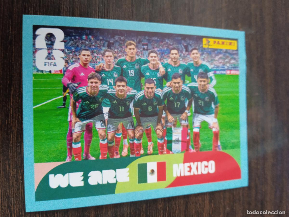 Cromos de F&uacute;tbol: Cromo Mundial Futbol 2026 Panini canada usa Mexico Mexico equipo MEX 13