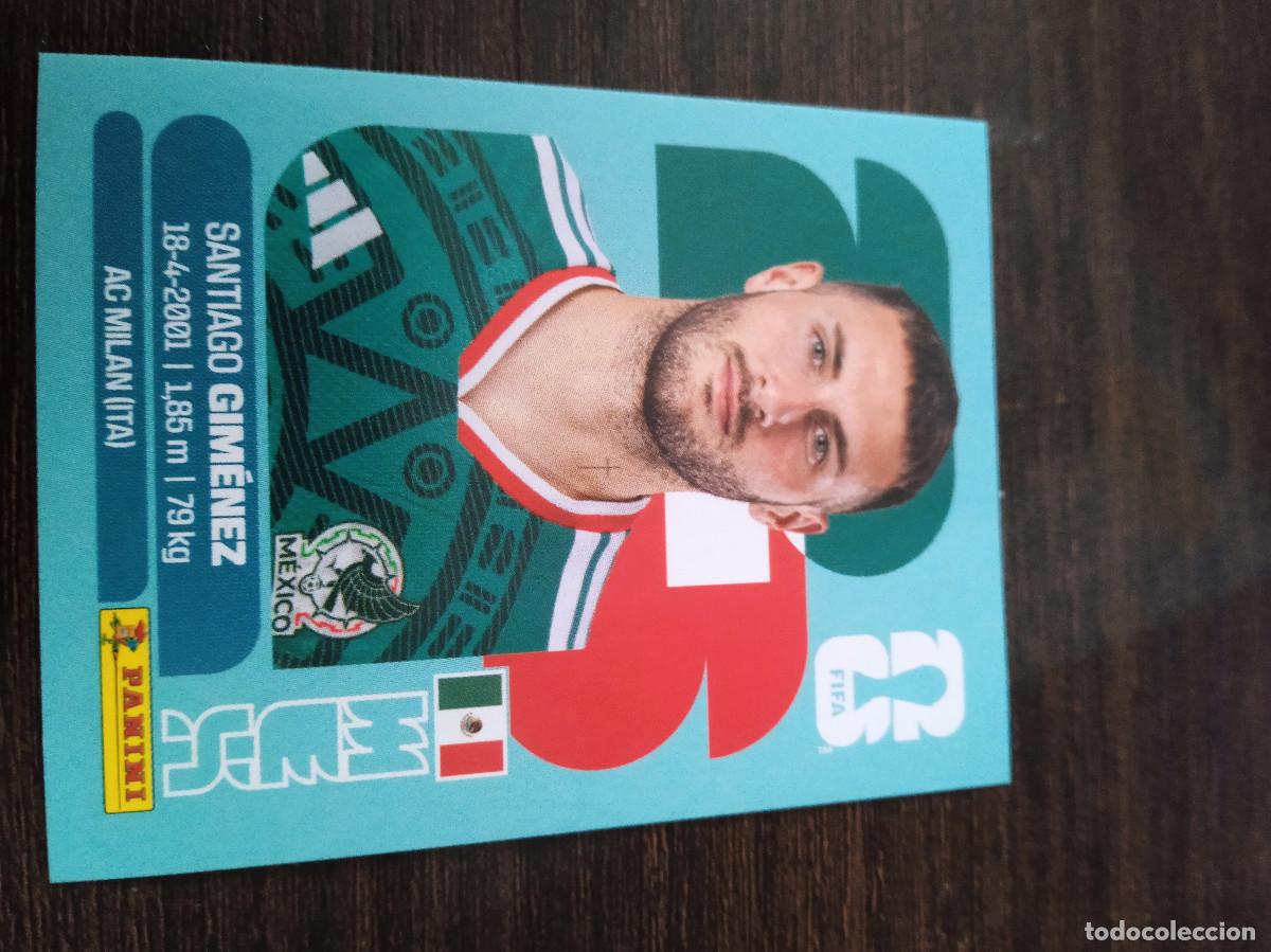Cromos de Futebol: Cromo Mundial Futbol 2026 Panini canada usa Mexico Mexico Santiago Gimenez MEX 16