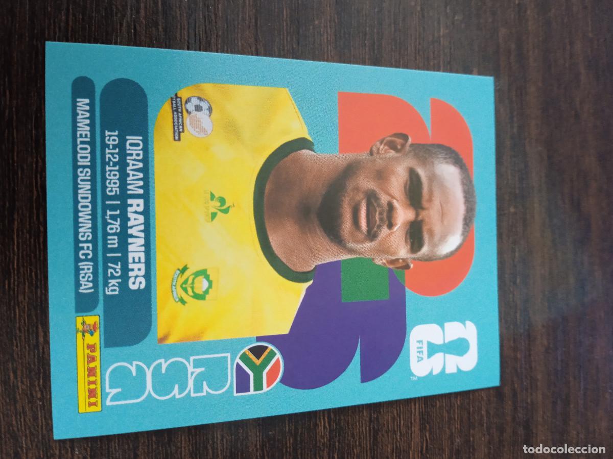 Cromos de F&uacute;tbol: Cromo Mundial Futbol 2026 Panini canada usa Mexico Sudafrica Ioraam rayners RSA 18