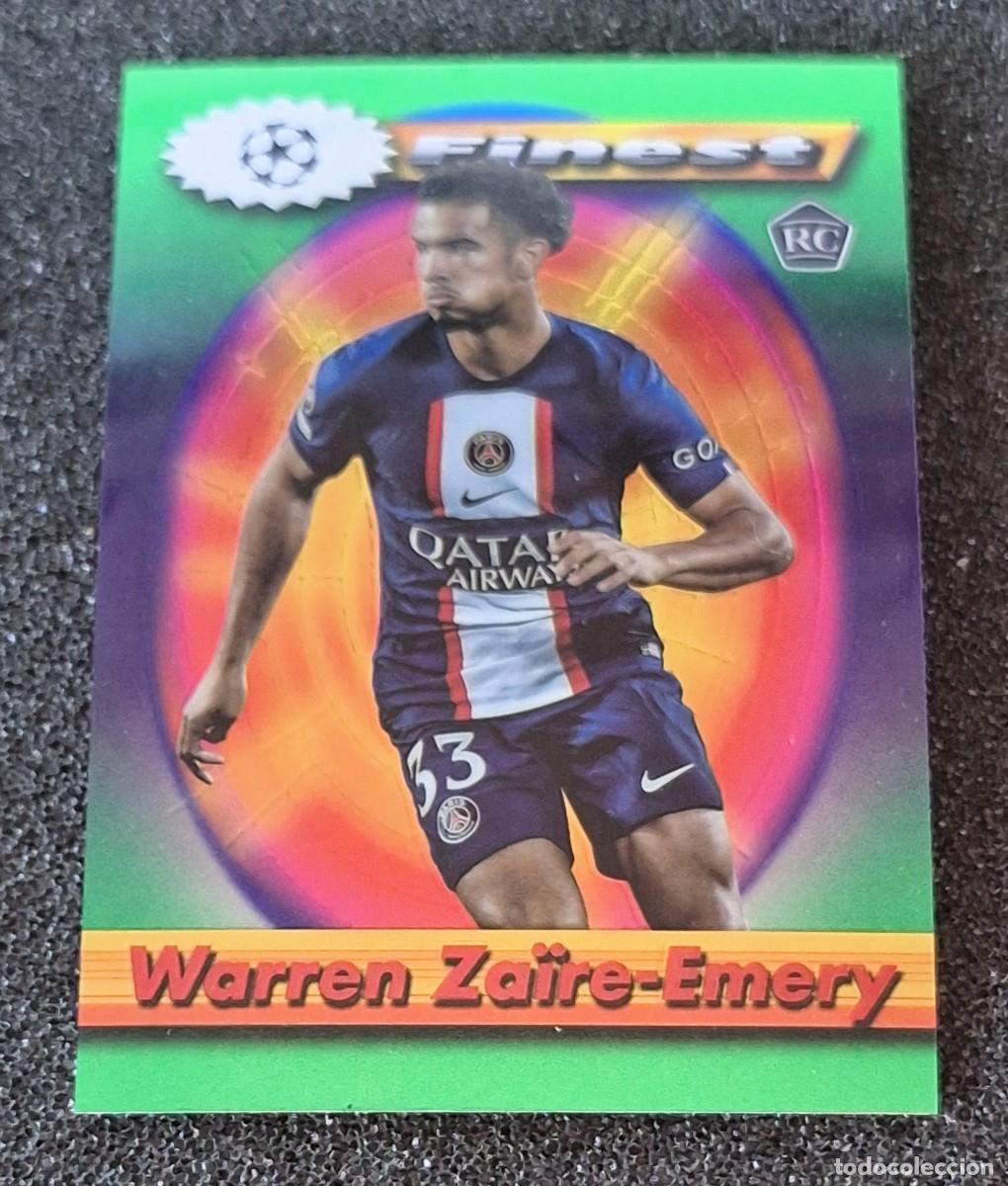 Cromos de F&uacute;tbol: Warren Zaire-Emery Topps Finest Soccer #17 Moment Rookie RC