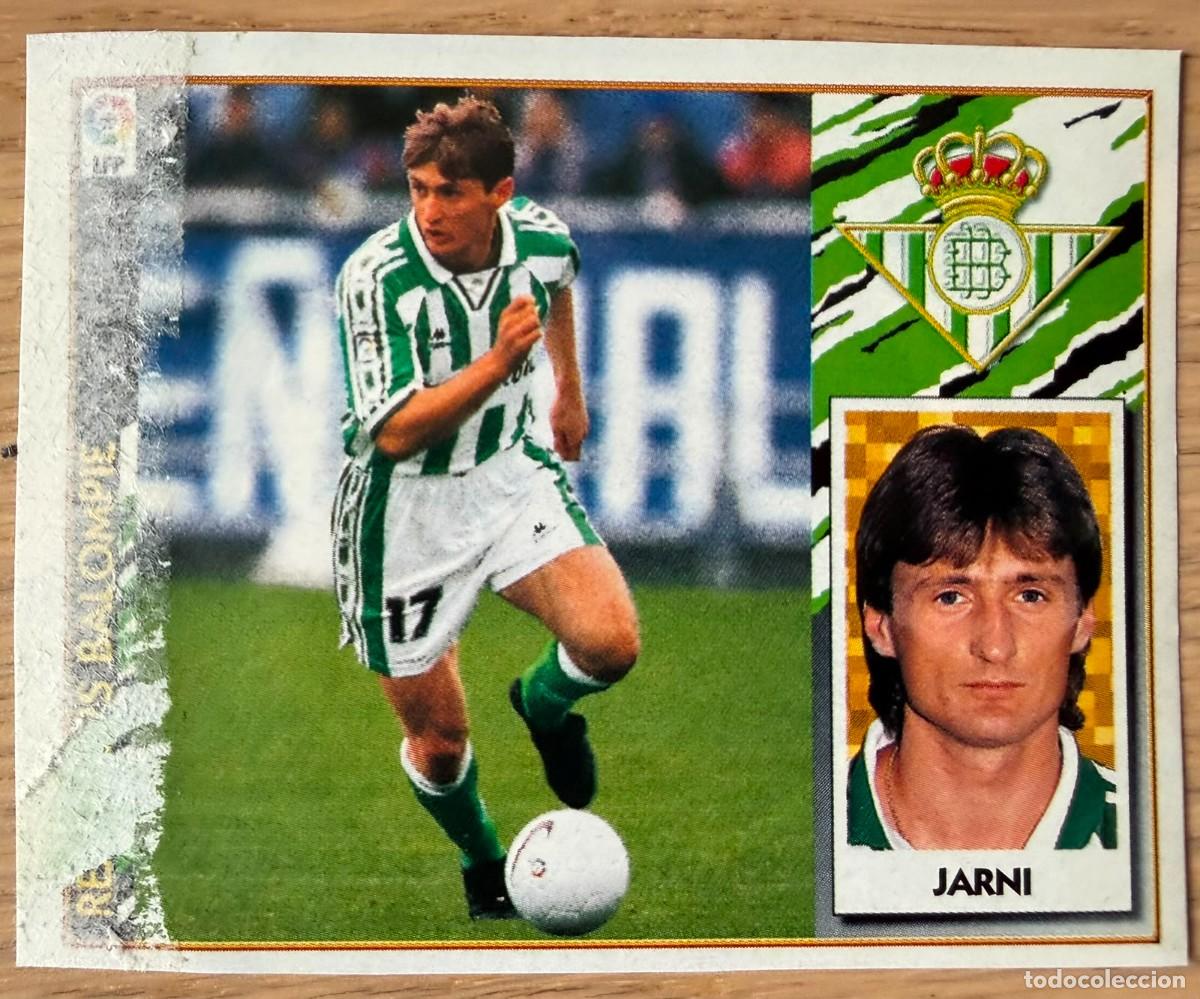 Football Stickers: JARNI REAL BETIS 97 98 1997 1998 LIGA EDICIONES ESTE RECORTADO STICKER