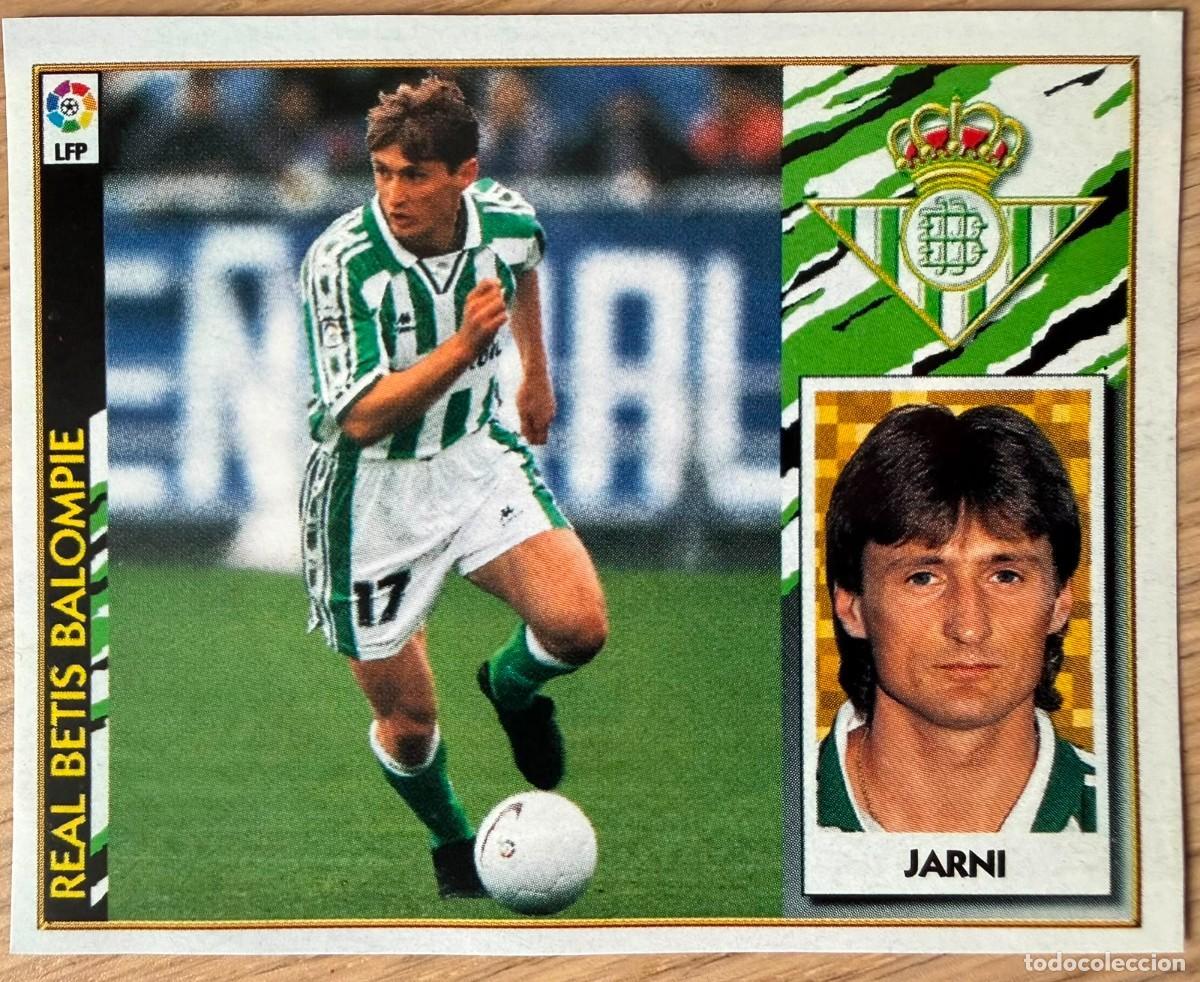 Football Stickers: JARNI REAL BETIS 97 98 1997 1998 LIGA EDICIONES ESTE RECORTADO STICKER