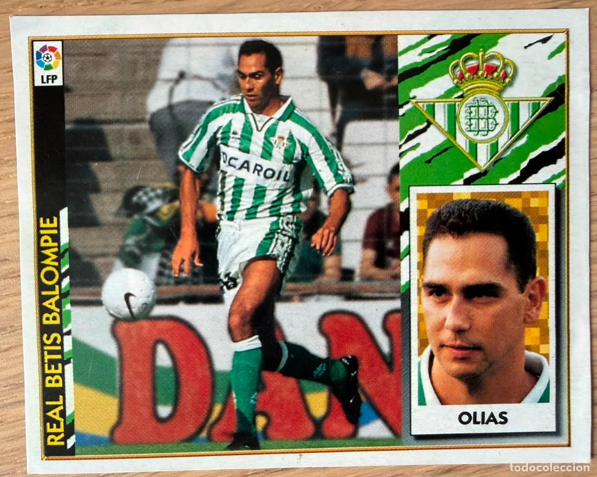 Football Stickers: OLIAS REAL BETIS 97 98 1997 1998 LIGA EDICIONES ESTE RECORTADO STICKER