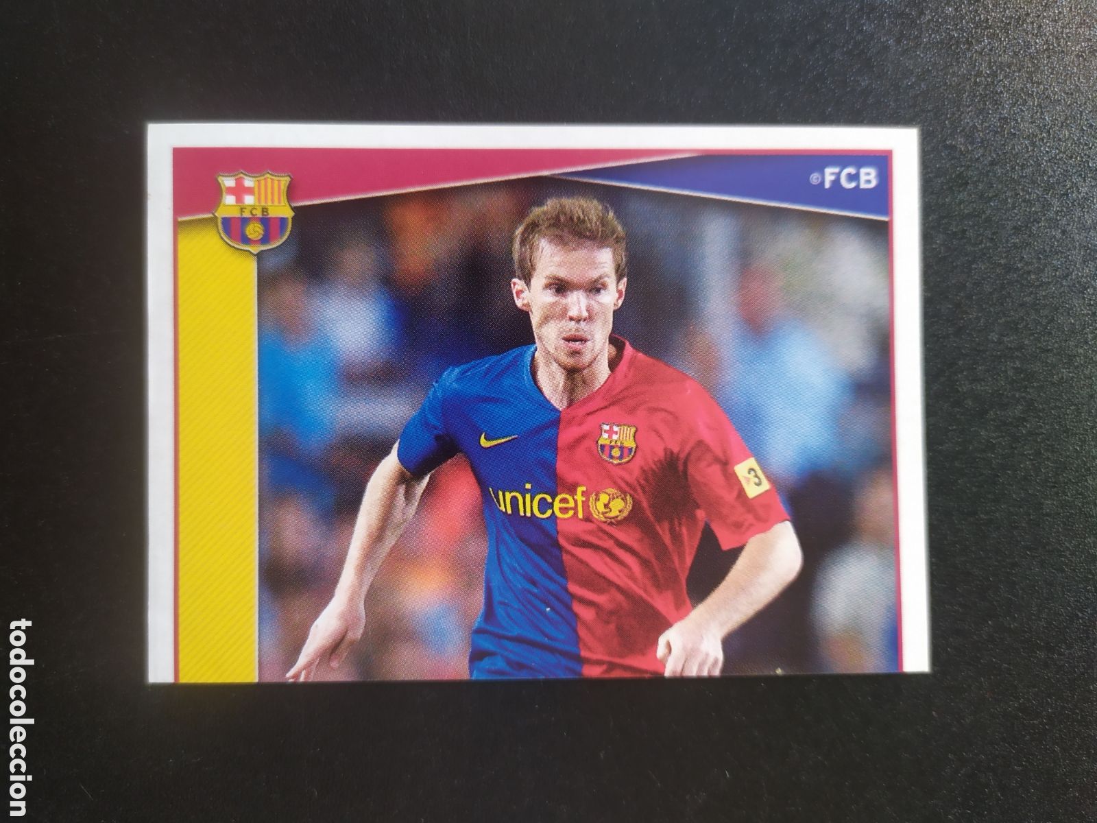 Football Stickers: FC Barcelona colecci&oacute;n oficial 2008 2009 08 09 panini n&deg; 116 Hleb sin pegar