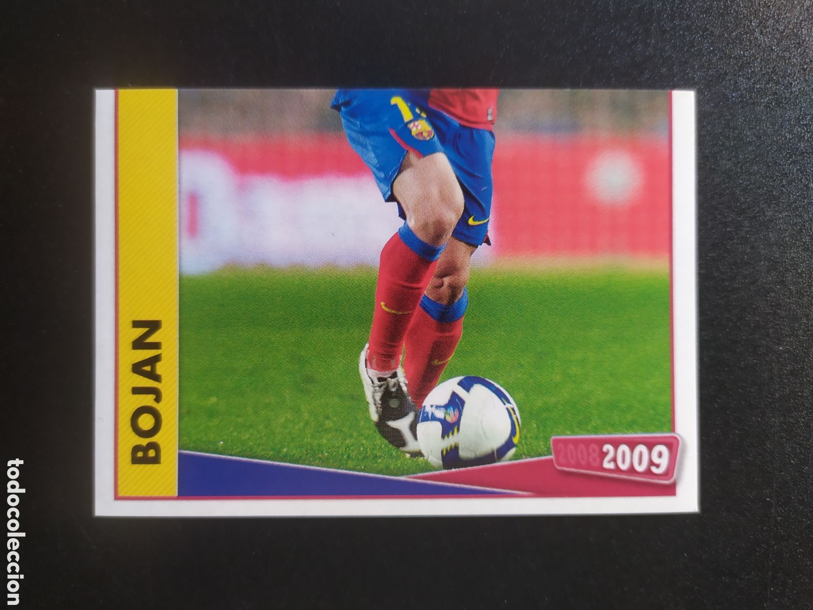 Football Stickers: FC Barcelona colecci&oacute;n oficial 2008 2009 08 09 panini n&deg; 129 Bojan sin pegar