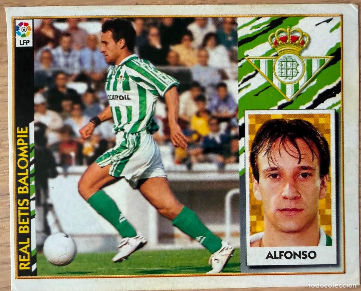 Cromos de F&uacute;tbol: ALFONSO REAL BETIS 97 98 1997 1998 LIGA EDICIONES ESTE RECORTADO STICKER