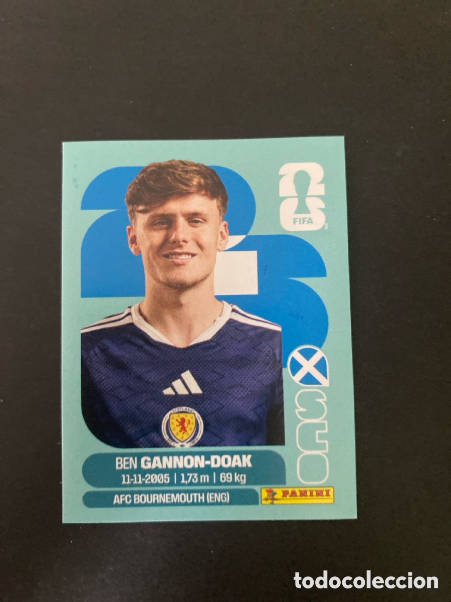 Cromos de F&uacute;tbol: Cromo Escocia N* 20 Mundial 2026 nuevo