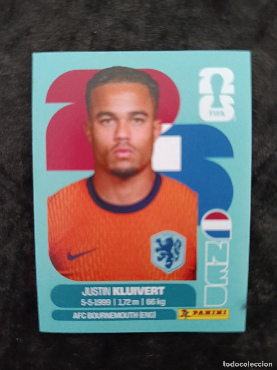 Cromos de F&uacute;tbol: FIFA WORLD CUP 2026 PANINI. #NED 16. JUSTIN KLUIVERT. HOLANDA.