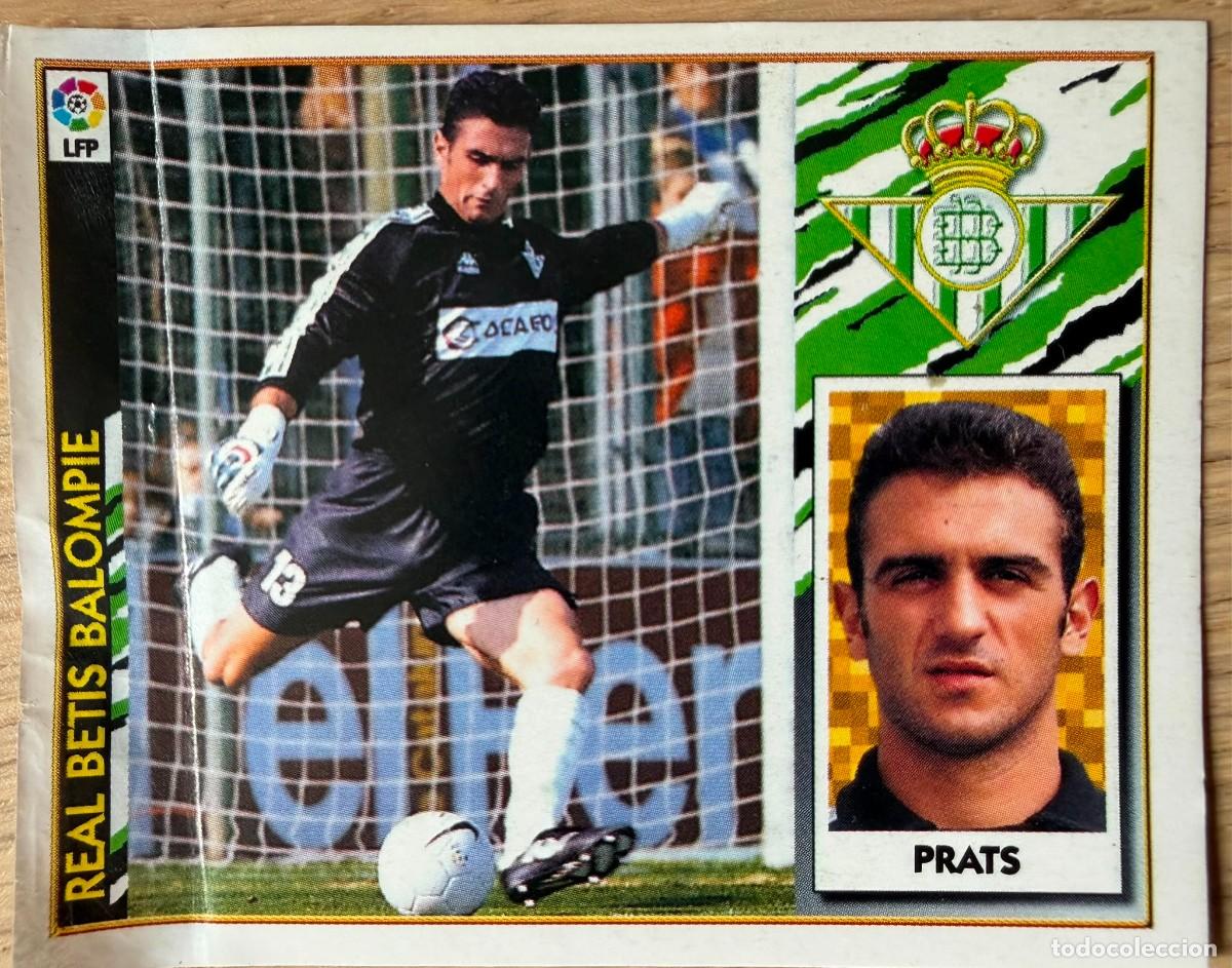 Cromos de F&uacute;tbol: PRATS REAL BETIS 97 98 1997 1998 LIGA EDICIONES ESTE VENTANILLA STICKER