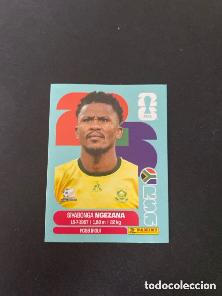 Cromos de F&uacute;tbol: Cromo Sud&aacute;frica N*8 Mundial 2026 nuevo