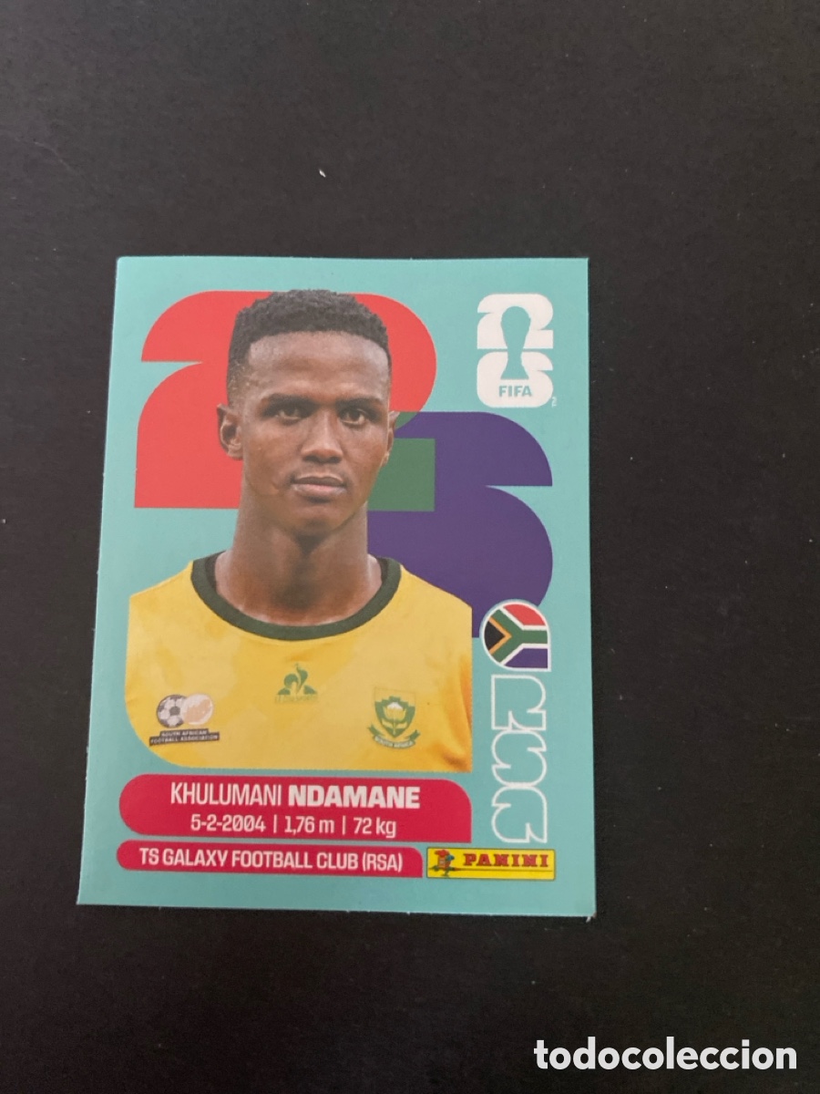 Cromos de F&uacute;tbol: Cromo Sud&aacute;frica N* 7 Mundial 2026