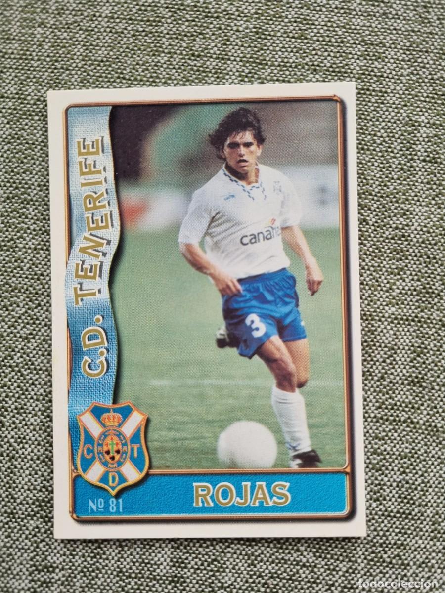 Cromos de F&uacute;tbol: 81 ROJAS (CD Tenerife). Las Fichas de la Liga 1996 1997 96 97 (Mundicromo)