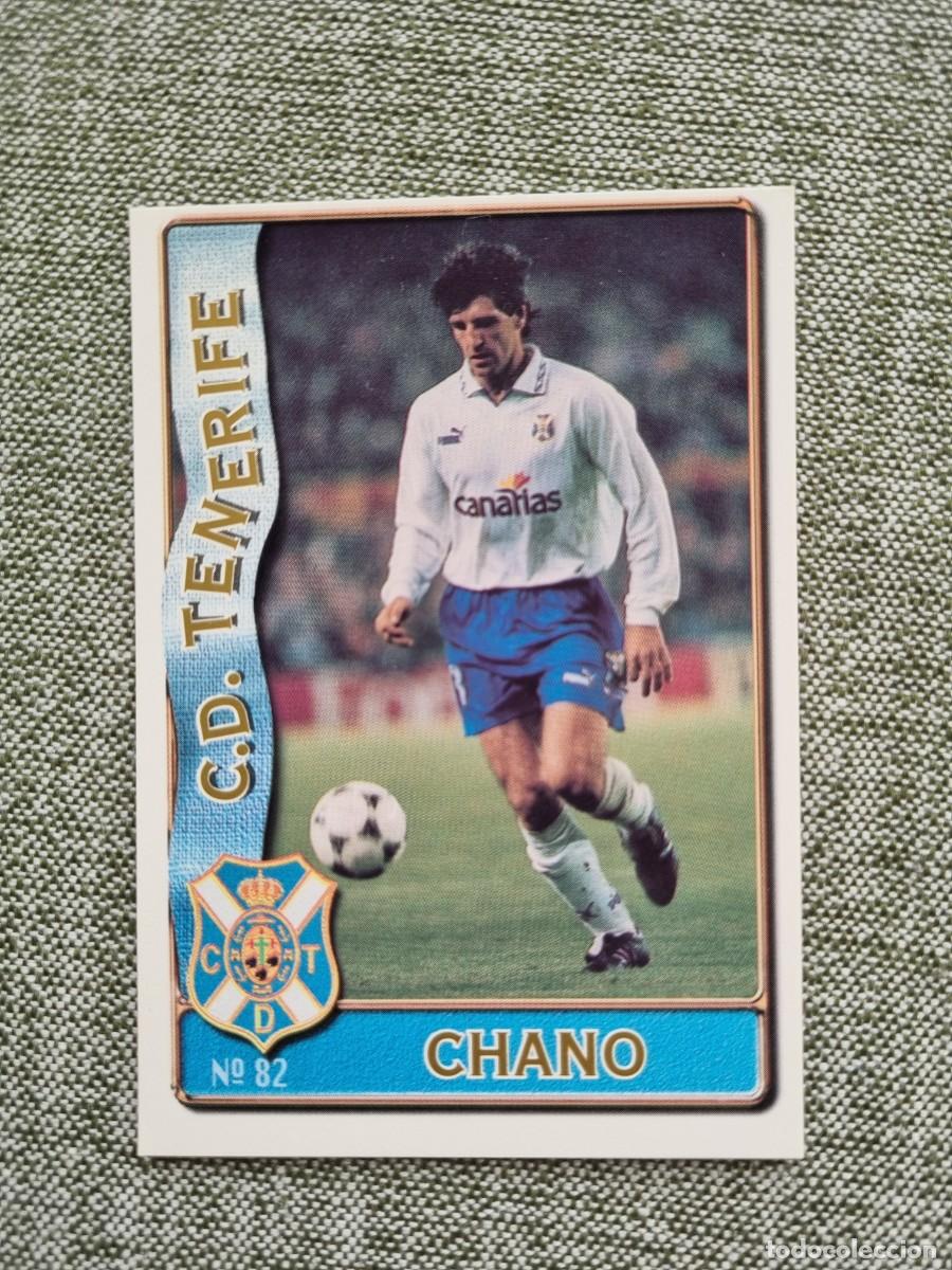 Cromos de F&uacute;tbol: 82 CHANO (CD Tenerife). Las Fichas de la Liga 1996 1997 96 97 (Mundicromo)