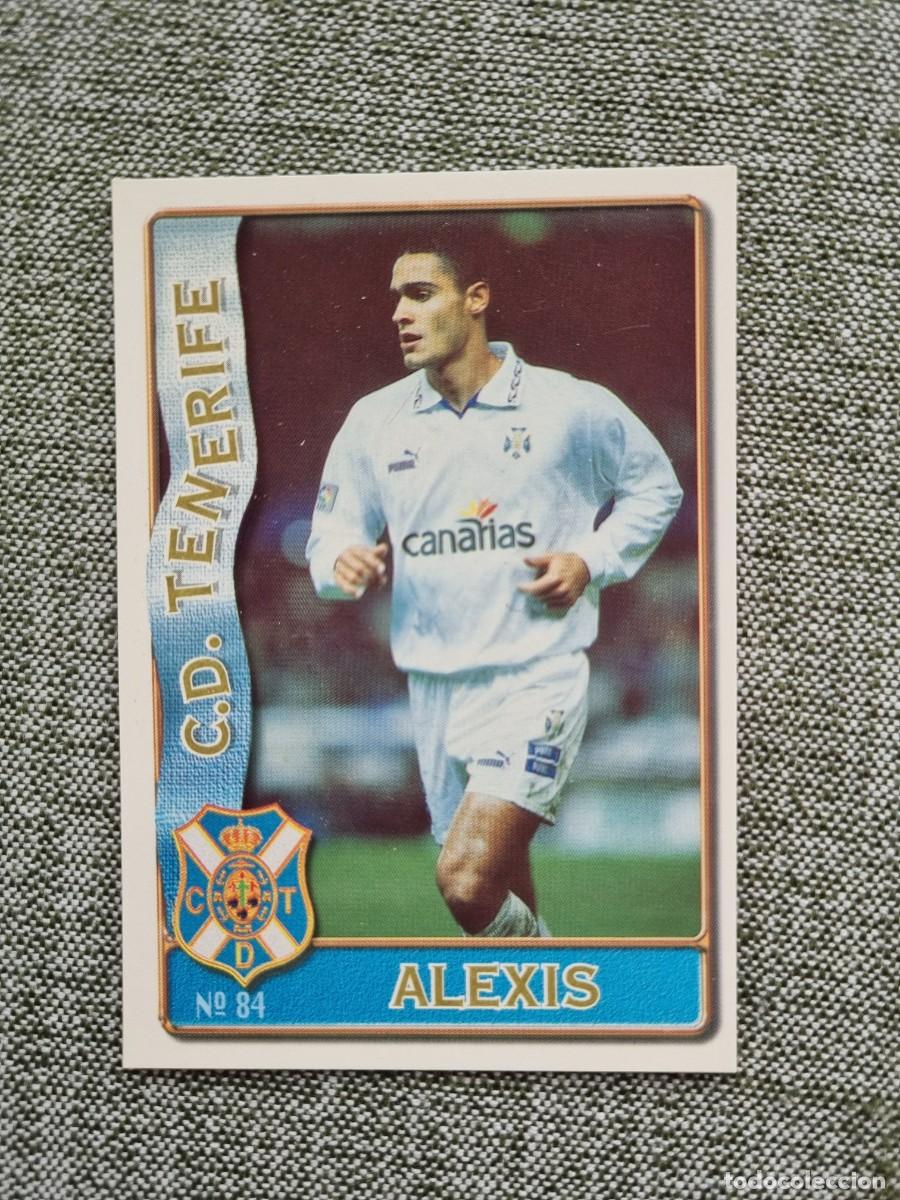 Cromos de F&uacute;tbol: 84 ALEXIS (CD Tenerife). Las Fichas de la Liga 1996 1997 96 97 (Mundicromo)