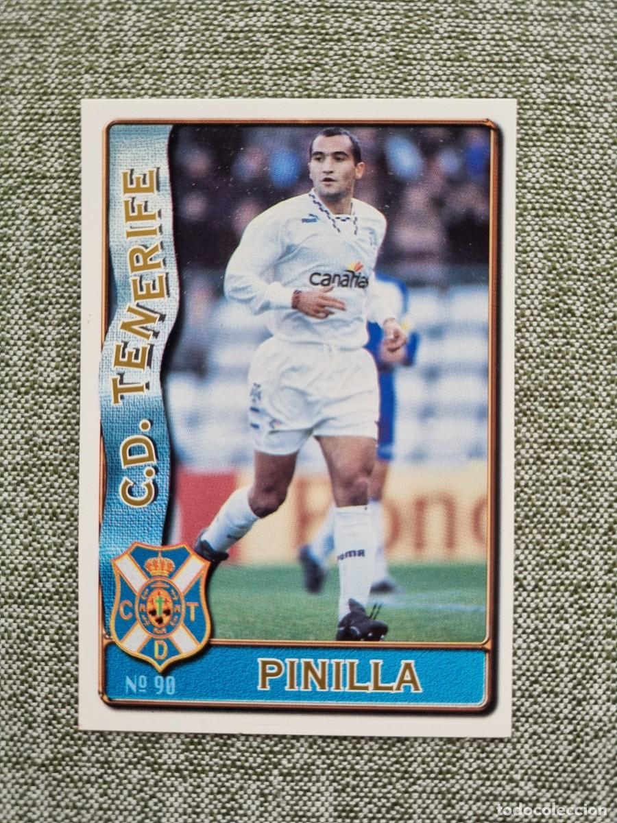 Cromos de F&uacute;tbol: 90 PINILLA (CD Tenerife). Las Fichas de la Liga 1996 1997 96 97 (Mundicromo)