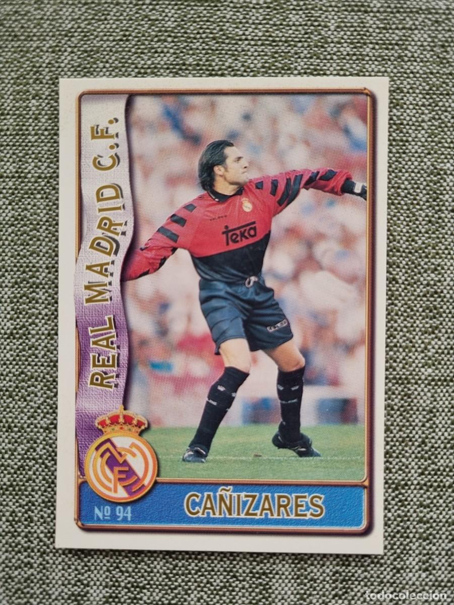 Cromos de F&uacute;tbol: 94 CA&Ntilde;IZARES (Real Madrid CF). Las Fichas de la Liga 1996 1997 96 97 (Mundicromo)