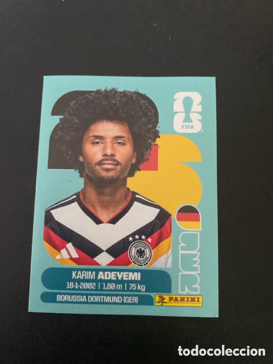 Cromos de F&uacute;tbol: Cromo Alemania N*19 Mundial 2026