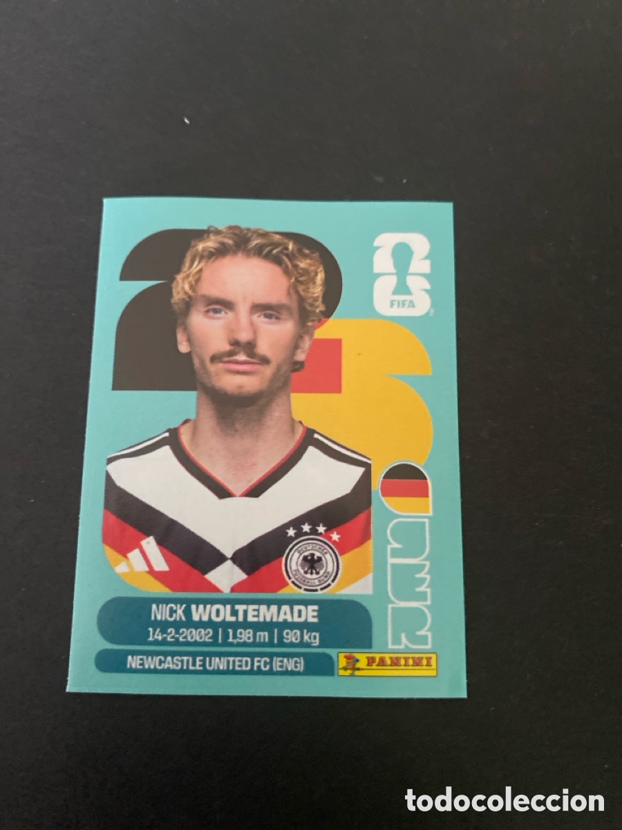 Cromos de F&uacute;tbol: Cromo Alemania N*20 Mundial 2026