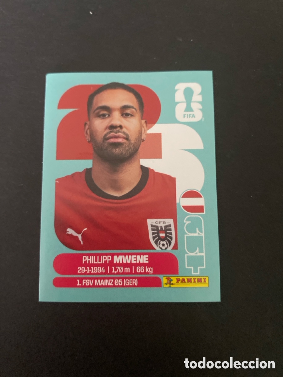 Cromos de F&uacute;tbol: Cromo Austria N* 8 Mundial 2026