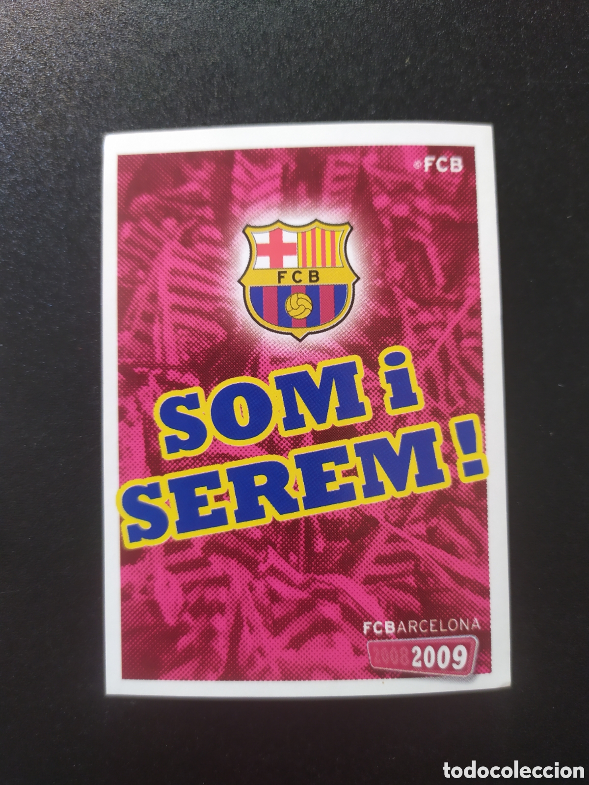Cartes &agrave; collectionner de Football: FC Barcelona colecci&oacute;n oficial 2008 2009 08 09 panini som i serem! n&deg; 180 sin pegar