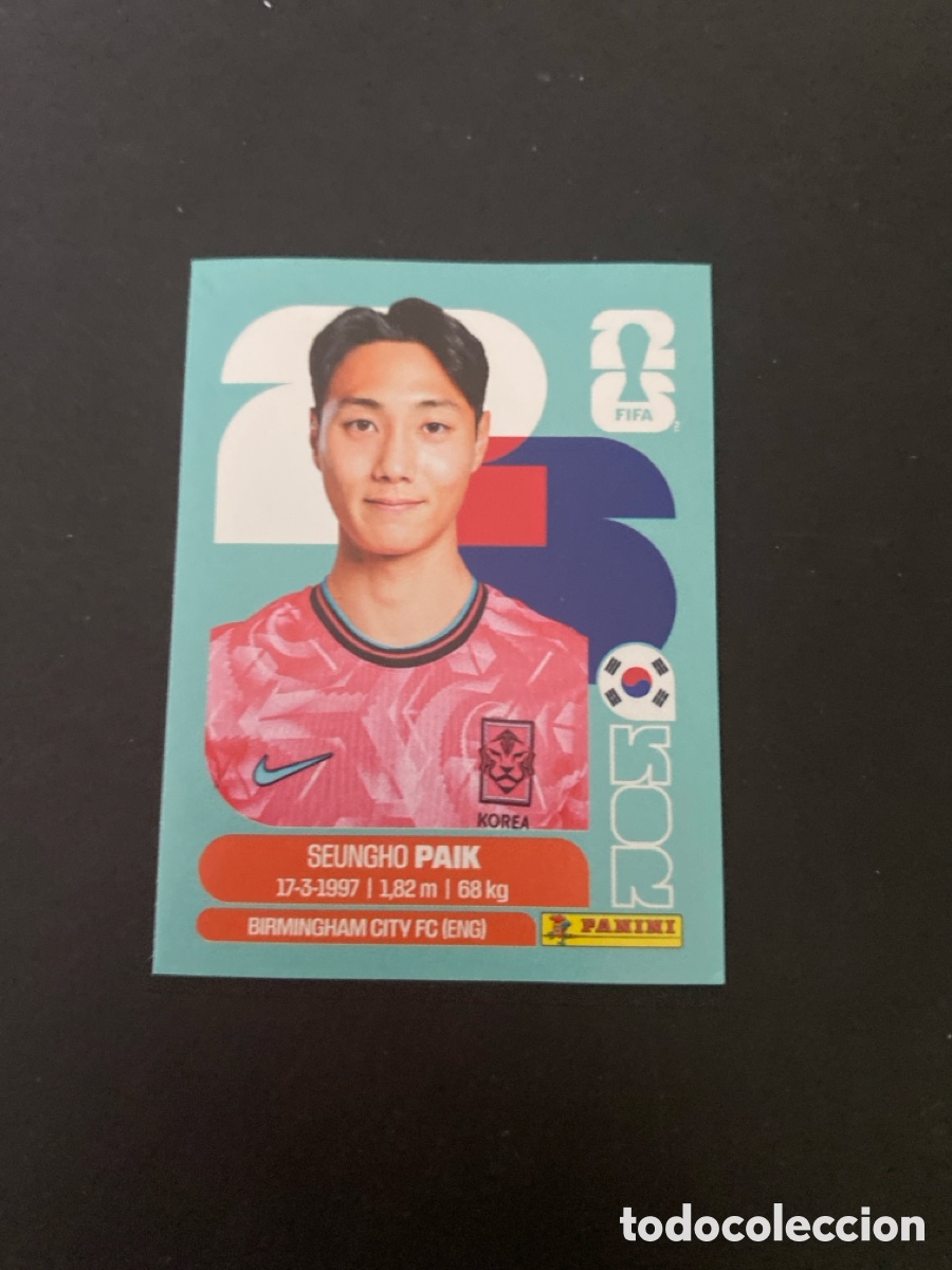 Cartes &agrave; collectionner de Football: Cromo Corea N*14 Mundial 2026