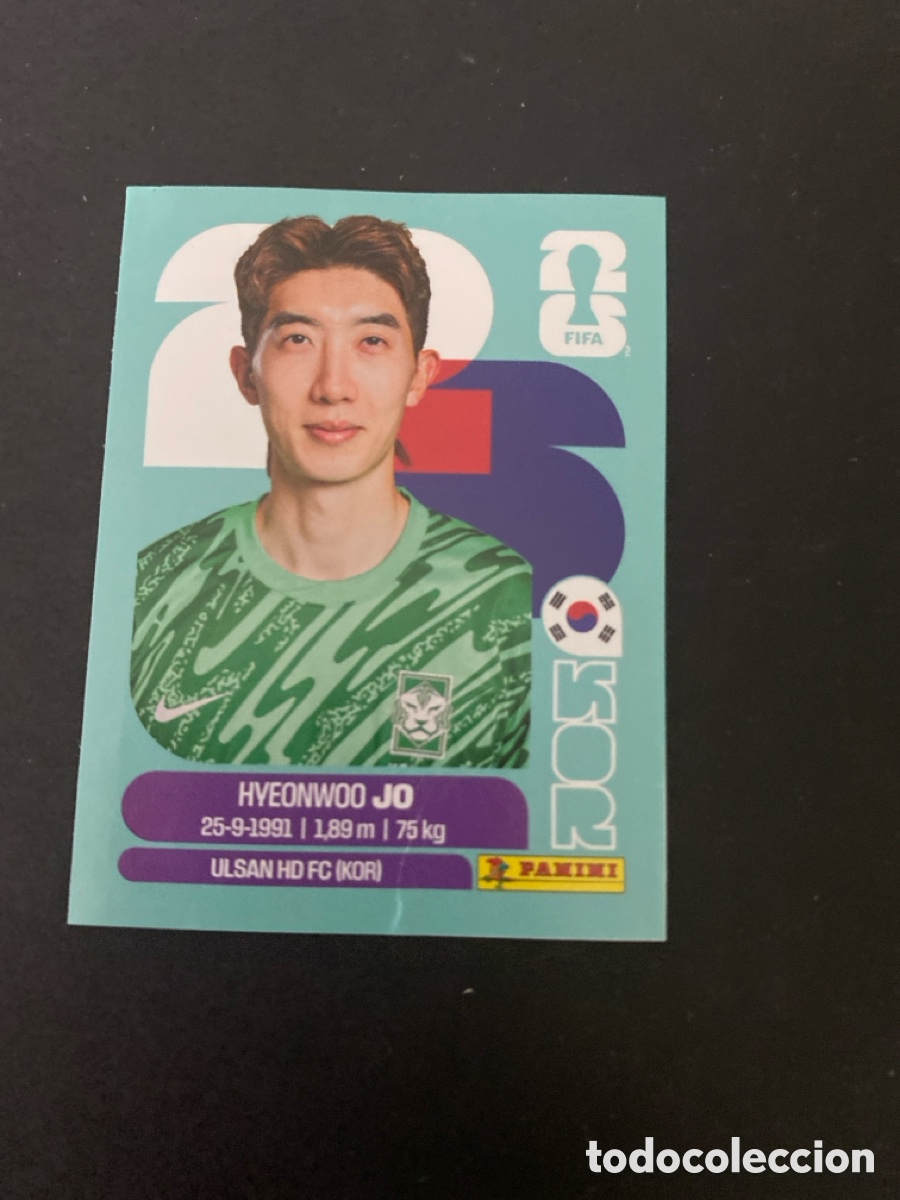 Cartes &agrave; collectionner de Football: Cromo Corea N* 2 Mundial 2026