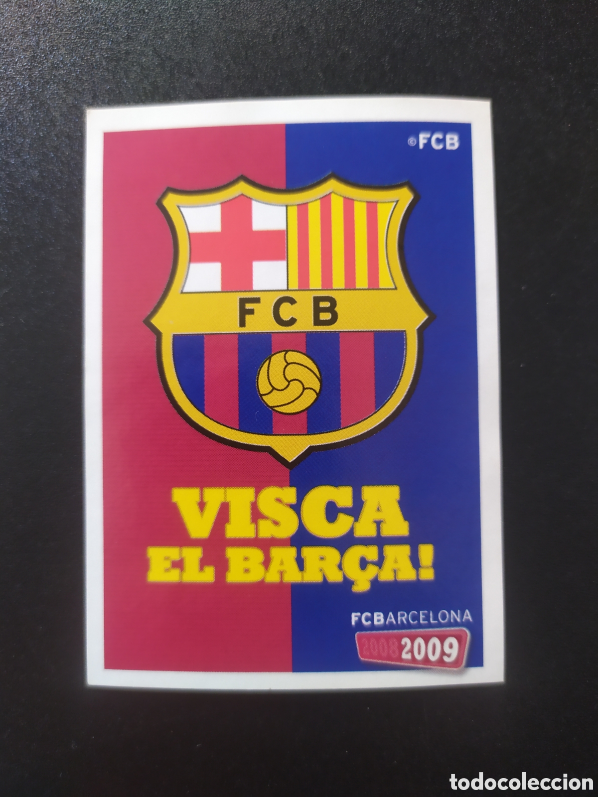 Cromos de F&uacute;tbol: FC Barcelona colecci&oacute;n oficial 2008 2009 08 09 panini Vista el Barca n&deg; 179 sin pegar