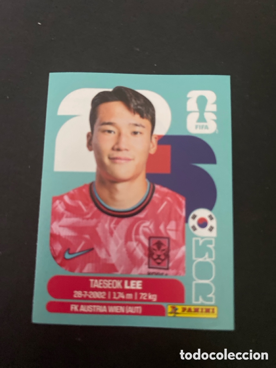 Cromos de F&uacute;tbol: Cromo Corea N* 8 Mundial 2026