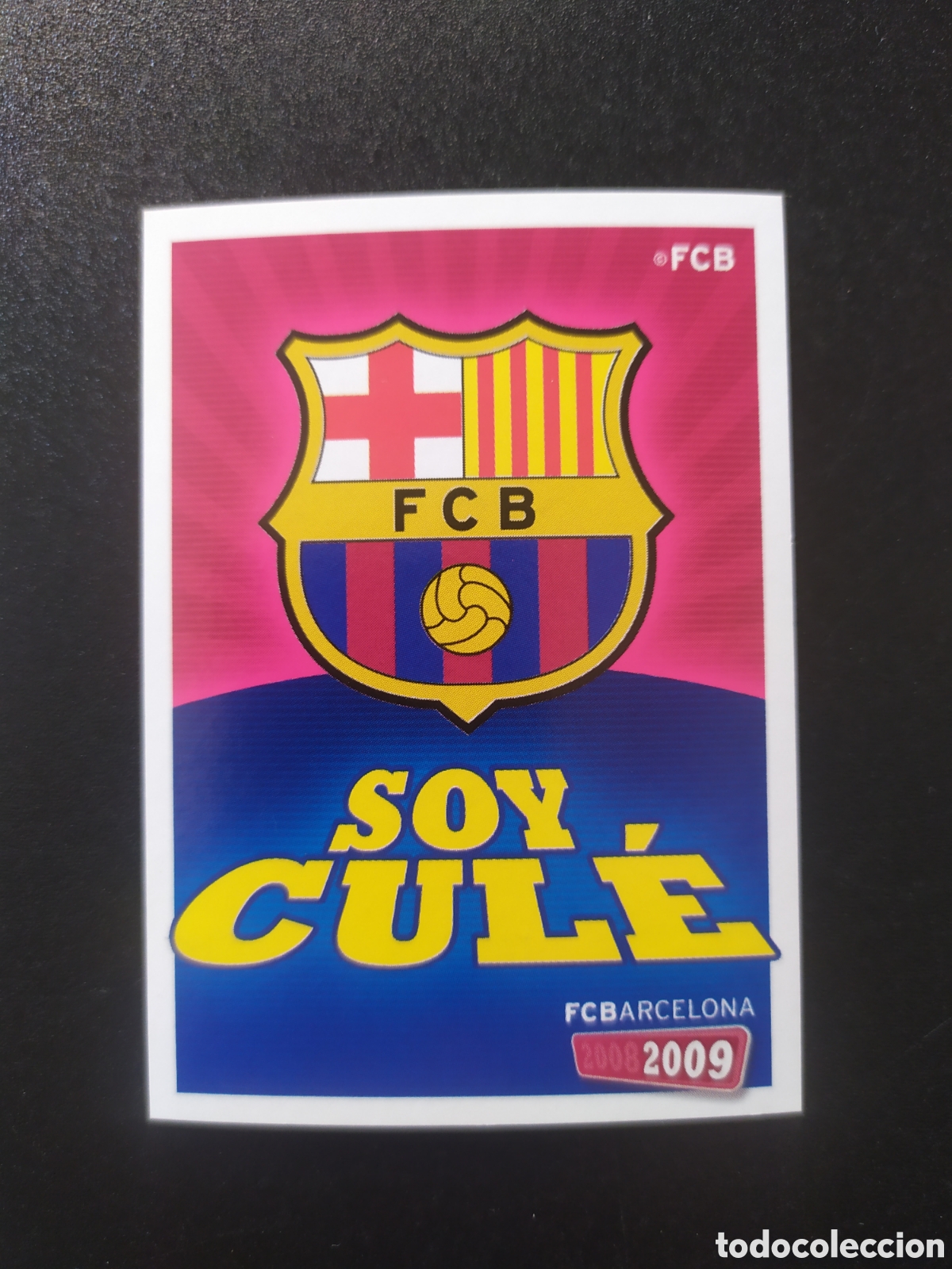 Cromos de F&uacute;tbol: FC Barcelona colecci&oacute;n oficial 2008 2009 08 09 panini soy cul&eacute; n&deg; 178 sin pegar