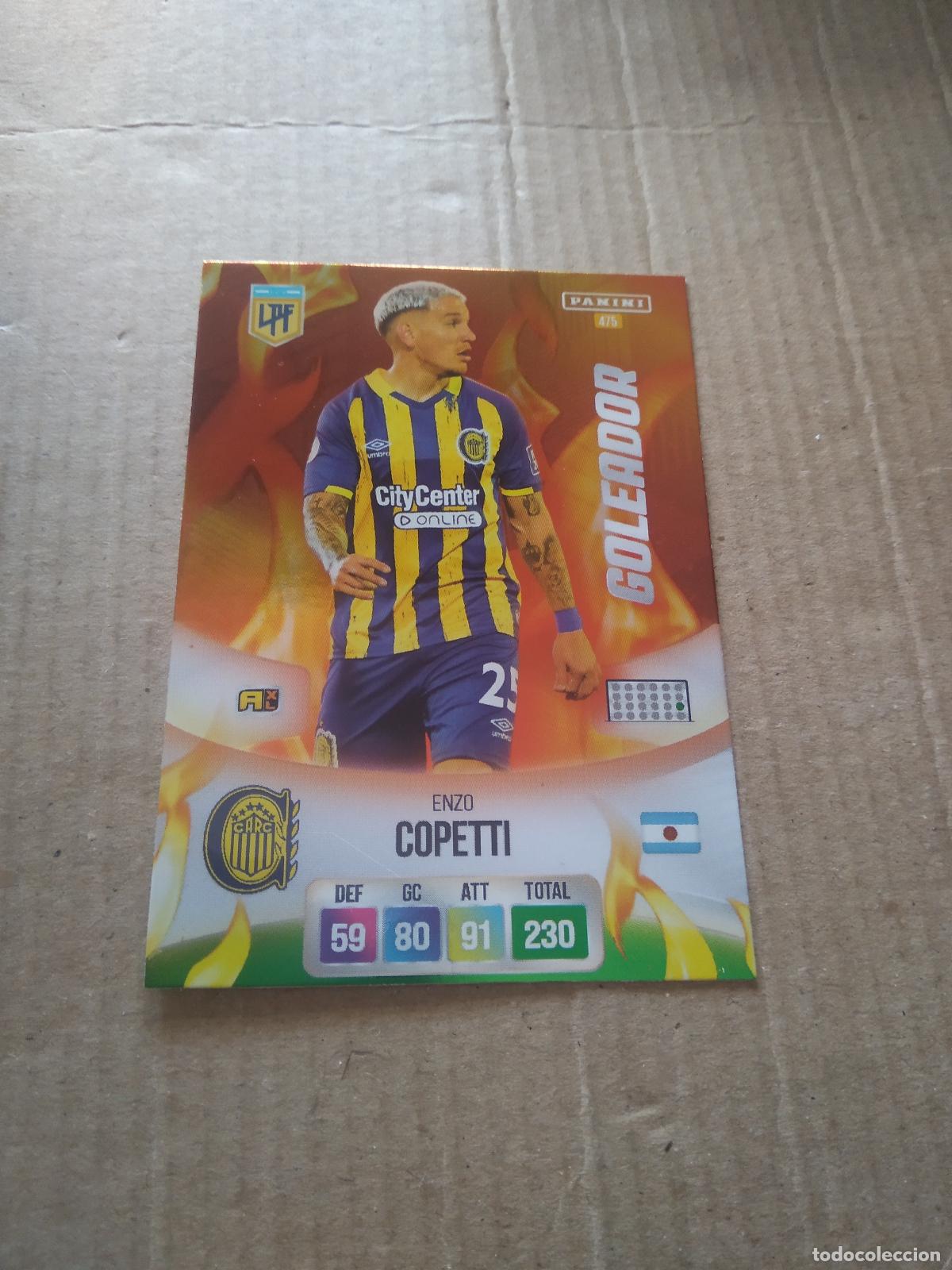 Cromos de F&uacute;tbol: 475 ENZO COPETTI ROSARIO CENTRAL CROMO FUTBOL ARGENTINO PANINI LIGA ARGENTINA 2024 ADRENALYN