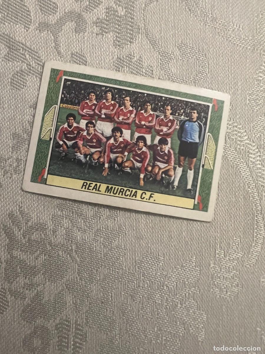 Cromos de F&uacute;tbol: ALINEACI&Oacute;N MURCIA NUNCA PEGADO LIGA ESTE 1984/85 84 85