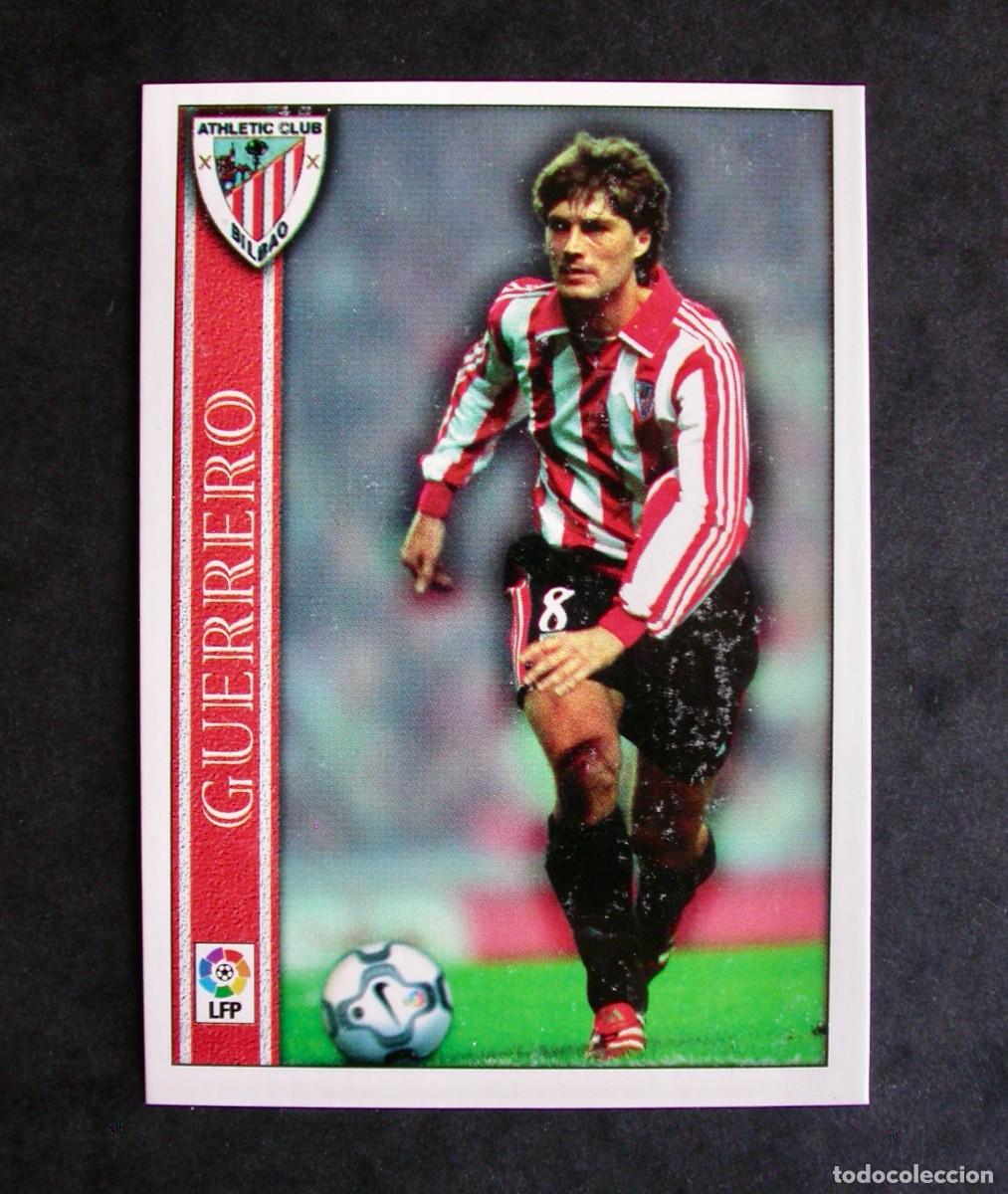 Football Stickers: N&ordm; 229 GUERRERO DEL ATHLETIC DE LAS FICHAS DE LA LIGA 2000 2001 DE MUNDICROMO