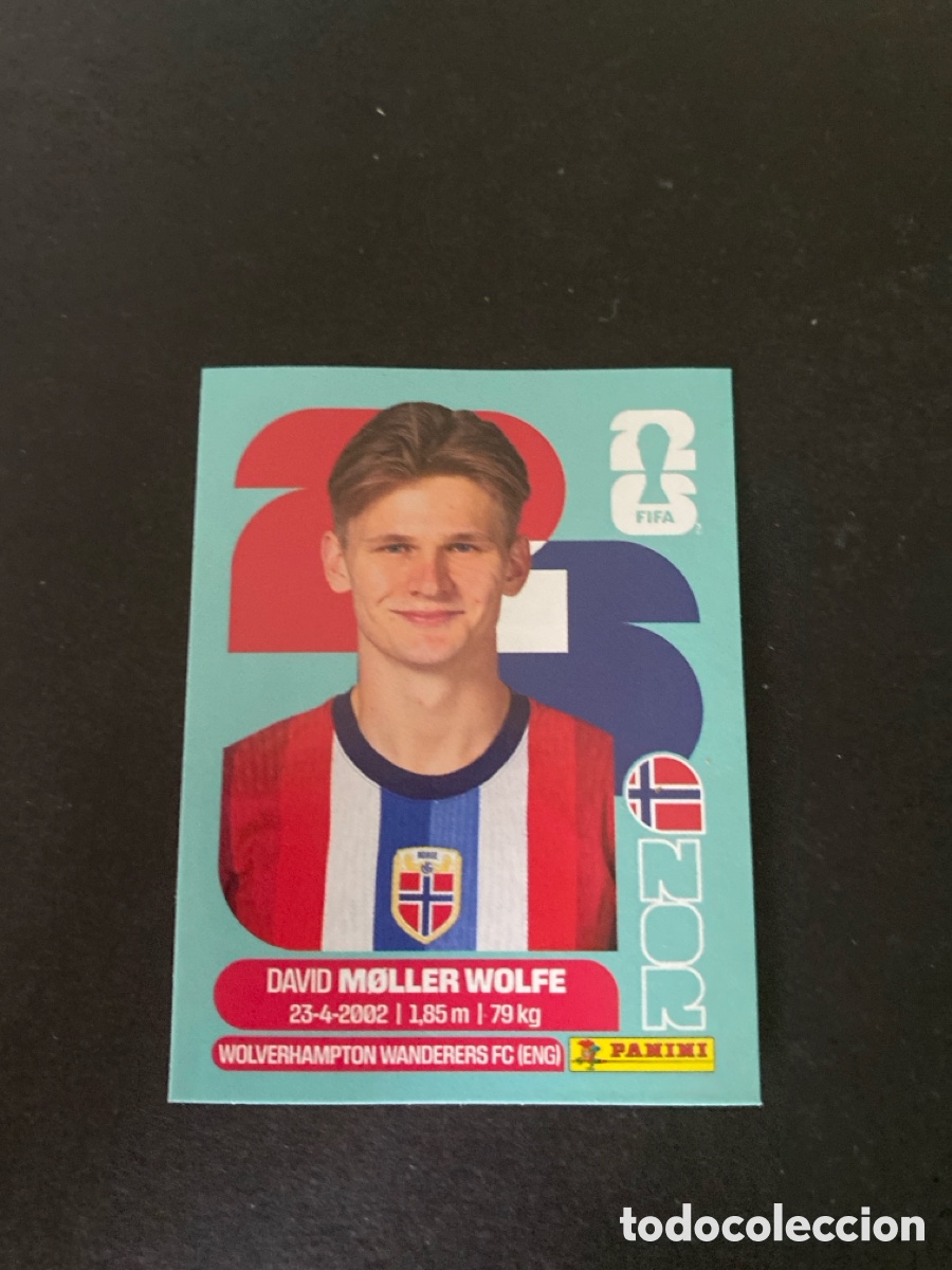 Cromos de F&uacute;tbol: Cromo Noruega N*7 Mundial 2026
