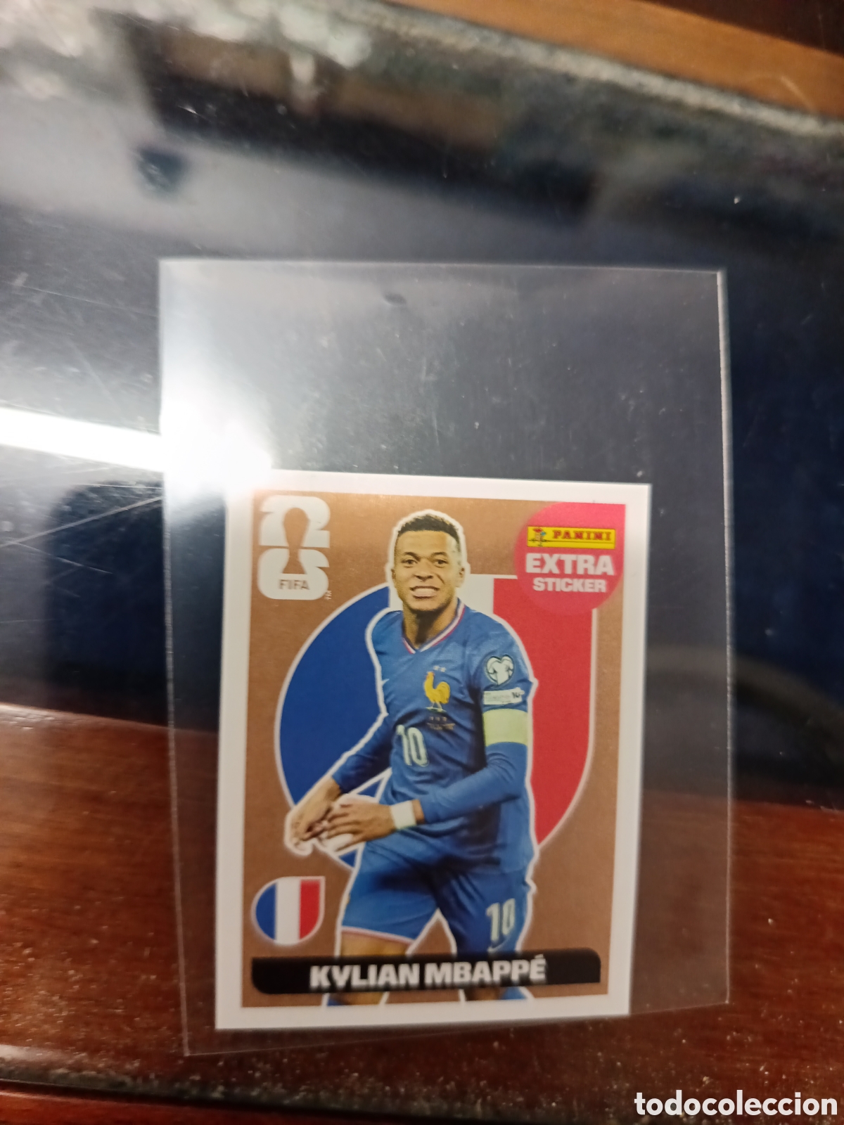 Cromos de F&uacute;tbol: EXTRA kylian Mbappe Bronce FRANCIA MUNDIAL FIFA WORLD CUP 2026 STICKER PANINI