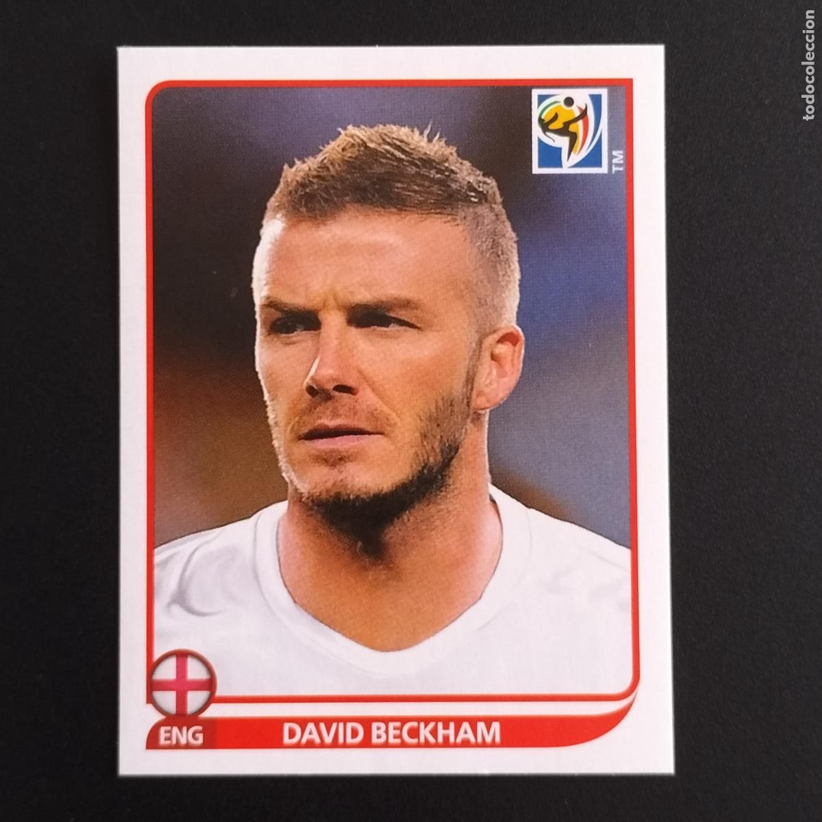 Cromos de F&uacute;tbol: 190 DAVID BECKHAM INGLATERRA CROMOS MUNDIAL FUTBOL SOUTH AFRICA 2010 FIFA WORLD CUP PANINI