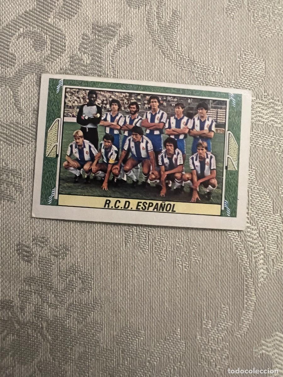 Cromos de F&uacute;tbol: ALINEACI&Oacute;N ESPA&Ntilde;OL NUNCA PEGADO LIGA ESTE 1984/85 84 85
