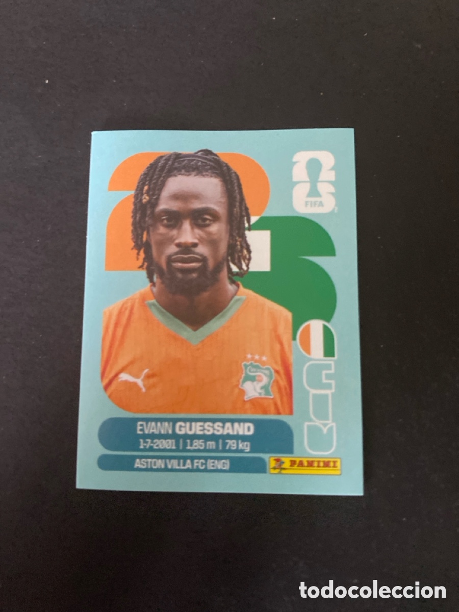 Cromos de F&uacute;tbol: Cromo Costa de Marfil N* 19 Mundial 2026