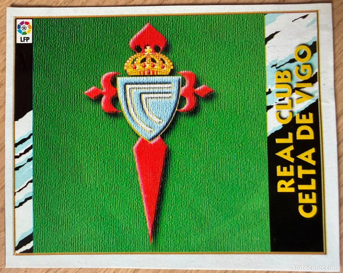 Cromos de F&uacute;tbol: ESCUDO CELTA VIGO 97 98 1997 1998 LIGA EDICIONES ESTE RECORTADO STICKER