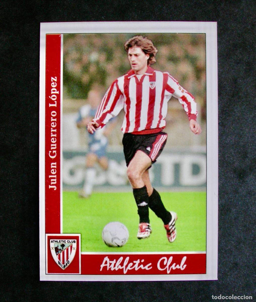 Cromos de F&uacute;tbol: N&ordm; 249 GUERRERO DEL ATHLETIC DE LAS FICHAS DE LA LIGA 2001 2002 DE MUNDICROMO
